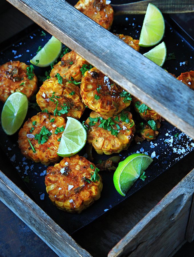 Kryddrostad majs med jalapeno